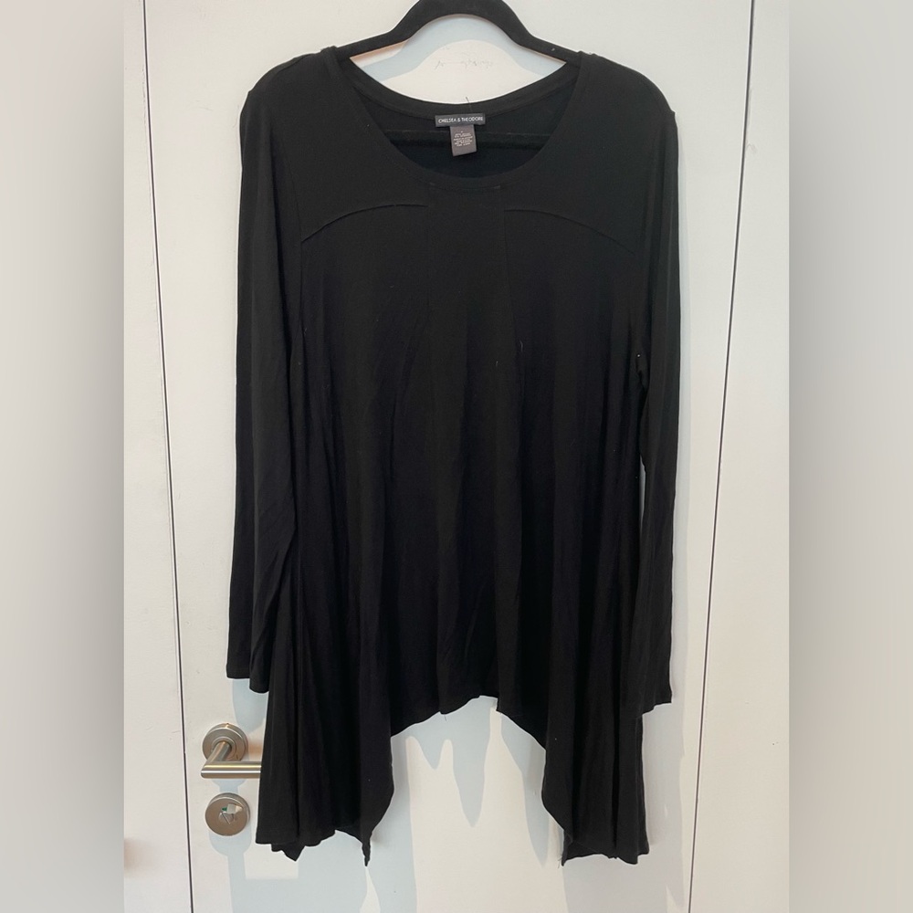 New Elegant Draping Chelsea and Theodore Top